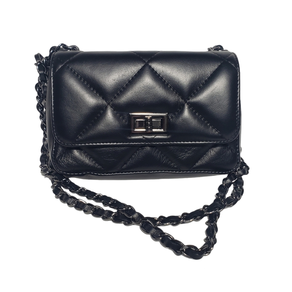 Prodotto Artigianale Vera Pelle Italy Genuine Leather Crossbody Bag.